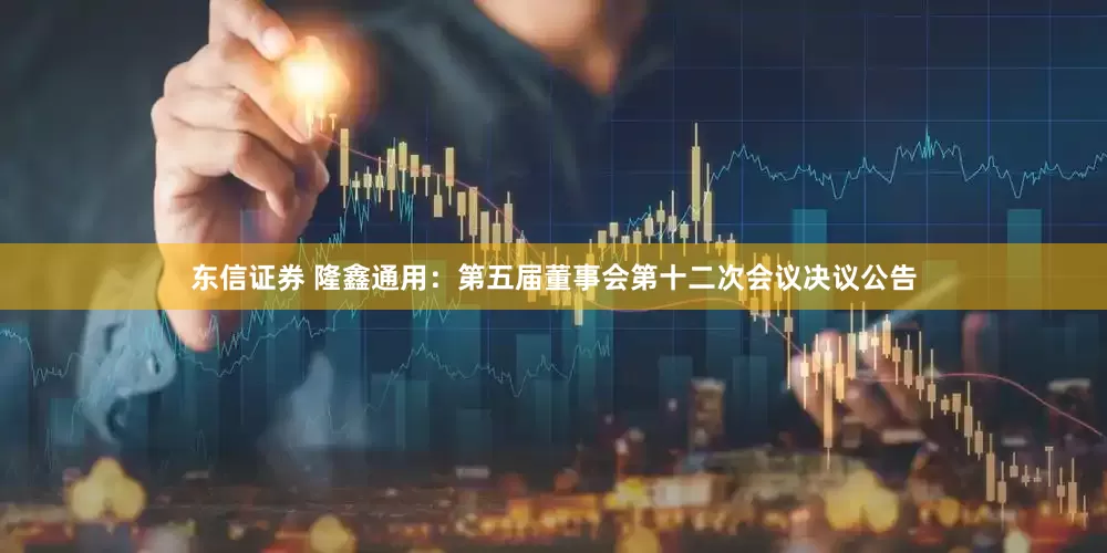 东信证券 隆鑫通用：第五届董事会第十二次会议决议公告